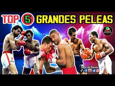 ¡Descubre LAS 5 PELEAS DE BOXEO MÁS ÉPICAS DE LA HISTORIA!