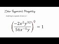 Exploring Properties of Exponents in Monomials