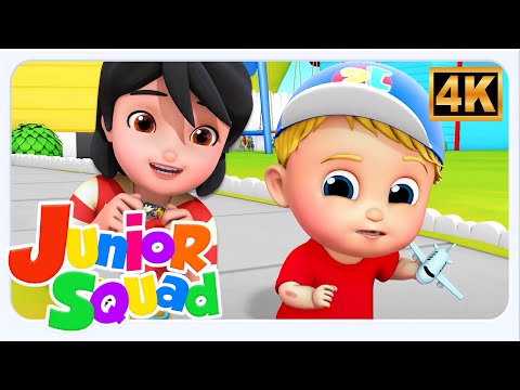 Boo Boo Song, बेबी को लगी चोट, Hindi Rhymes for Kids by Junior Squad