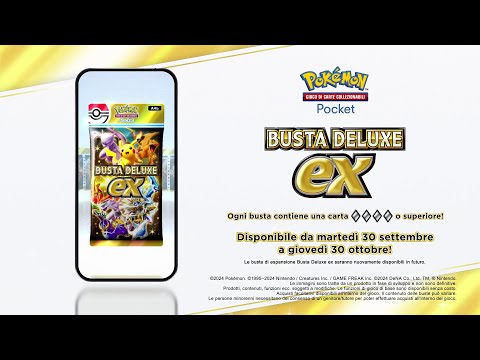 GCC Pokémon Pocket: Busta Deluxe ex | Disponibile il 30 settembre!
