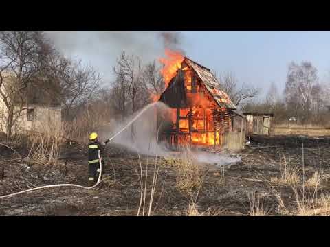 Волинська область: минулого тижня рятувальники ліквідували 18 пожеж на відкритих територіях