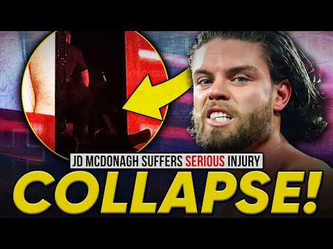 JD McDonagh Collapses Backstage After Serious Injury On Raw | WWE Signs MAJOR TNA Star