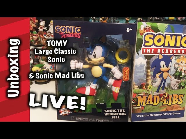 Tomy Big Classic Sonic unboxing