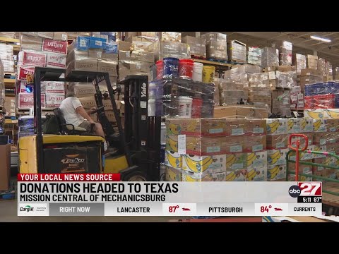 YouTube video thumbnail: Local non-Profit Provides Donations to Thousands Hurt by Texas Floods