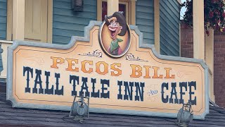 Pecos Bills Restaurant at Magic Kingdom 2025 Walkthrough Tour in 4K | Walt Disney World Florida 2025