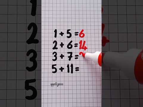 Solve if you're A genius ? #iqtest #maths