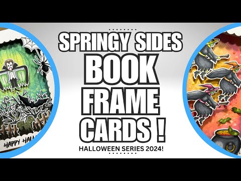 Springy Sided Book Frame Card