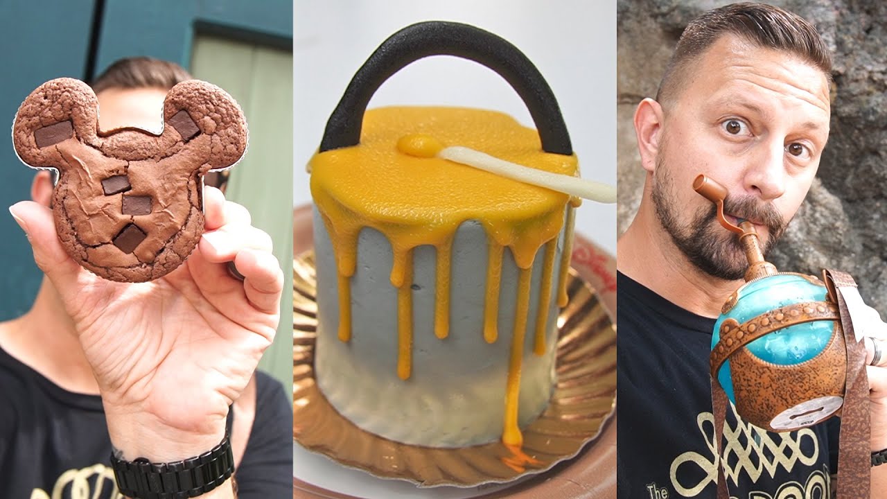 Trying 6 NEW Snacks At Disney's Hollywood Studios & Buying The Weirdest Souvenir From Galaxy's Edge! The Tim Tracker