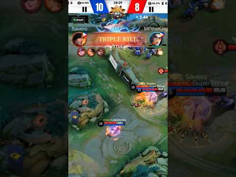 DEBUT SAVERO DI MPL PH! TRIPLE KILLLL๐คฏ