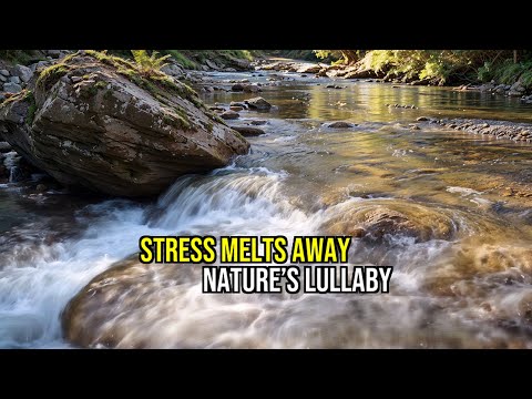 💤 River Water & Forest Ambience 🍃 Anxiety Relief & Mental Wellness Sounds for Peaceful Sleep | ASMR