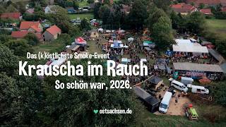 Krauscha im Rauch 2026: So stark war das Smoke-Event in der Lausitz