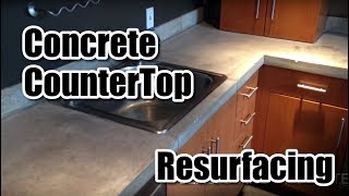 How To Resurface A Concrete Counter Top Videos Kansas City Comic Con