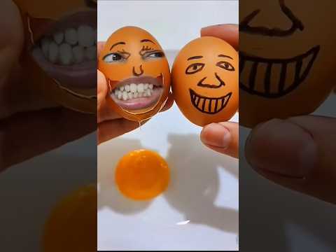 🤪Egg Kissing Challenge 🤣 #shorts