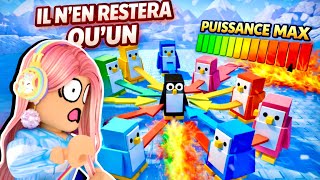 IL N'EN RESTERA QU'UN SUR LA BANQUISE! (Roblox Penguin Knockout)