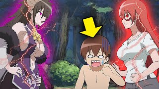 He Gets Reincarnated In RPG Game As E-Rank, But Gets S-Rank Harem | anime recap