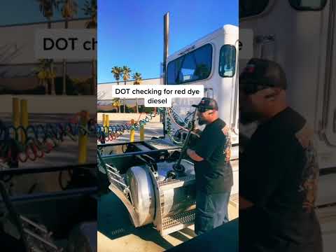 DOT Checking for Red Dye Diesel