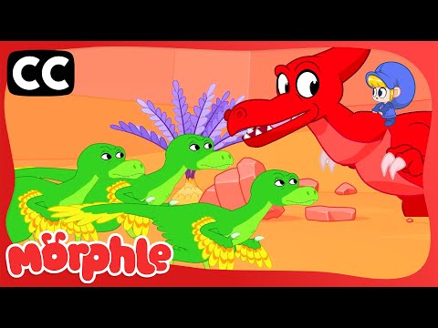 Dinosaur Chaos in the City! 🦖 | Mila & Morphle Literacy | Cartoons with Subtitles