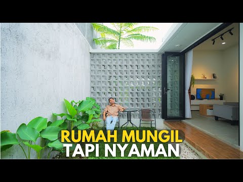 Bangun Rumah Mungil di Lahan Besar