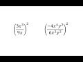 Simplifying Expressions and Fractions