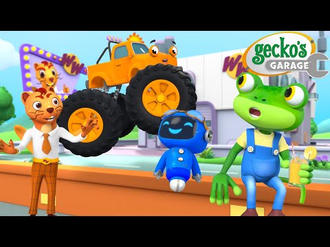 OH NO! Max Goes Flying | Gecko's Garage 🚚 | Cartoons For Kids | Toddler Fun Learning