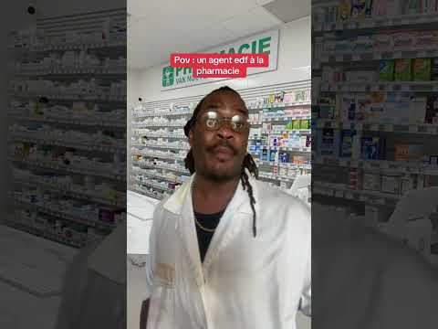 Cet agent d’EDF a la pharmacie..