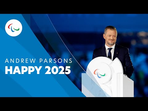 Happy New Year from IPC President Andrew Parsons