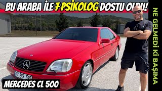 Klasik Mercedes Sevdasına Kredi Çekti, Ustalar İle Akraba Oldu | Mercedes CL500 V8