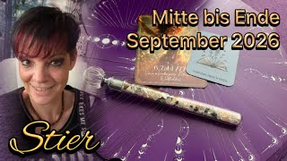 Stier | Mitte bis Ende September 2026 | Dieser Mensch ist Deine Heilung. Öffne Dich!