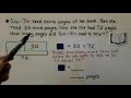 Writing Equations for Addition Word Problems