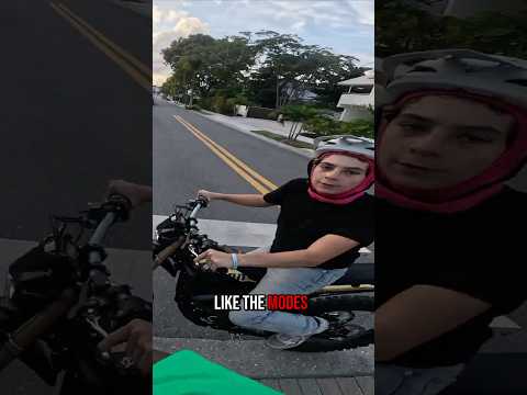 Trading my pedal bike for $6,000 Surron Ultra Bee 🤯🔥 #shorts