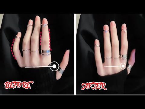 Best Exercise to Slim Fingers | Do This Exercise To Slim Fingers | Get Elongate | BeautiFul Hand