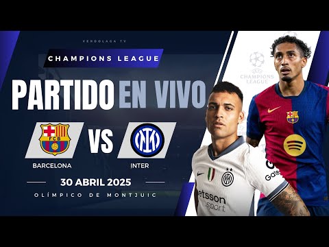 🔴 BARCELONA REMONTA AL INTER EN LA CHAMPIONS LEAGUE - PARTIDO SIMULADO PES 2025