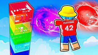 Trolling With OP ANIME POWERS in Roblox Troll Tower