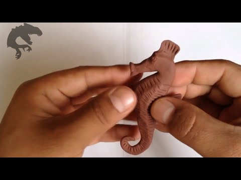 Como hacer un CABILLO DE MAR de Plastilina FACIL paso a paso - Mi mundo de Plastilina