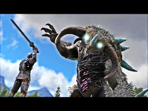 ARK 100 DIAS - DOMANDO OS MAIORES DINOSSAUROS DO ARK SUPER MODS