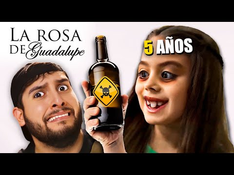 LA NIÑA ALCOHÓLICA 😱 - La Rosa de Guadalupe