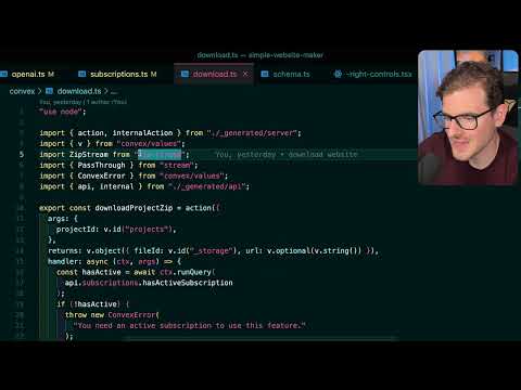 This npm package makes generating zip files simple