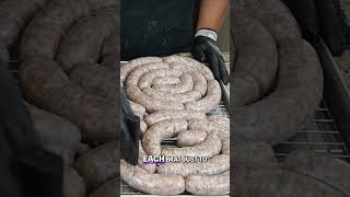 Jalapeno Cheddar Bratwurst #shorts #sausage #food #charcuterie #shorts