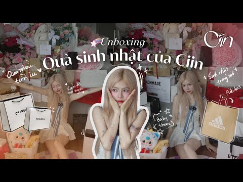 ✨ BTC - Behind the CiiN | Unboxing quà sinh nhật cụa CiiN 🥰