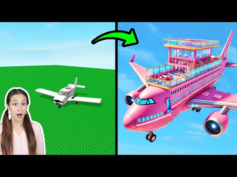 €1 TOT €1.000.000 LUXE VLIEGTUIG CHALLENGE! - LUXURY PLANE TYCOON (Roblox) || SpeelXL