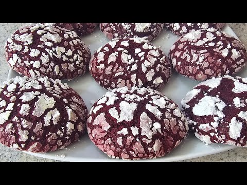 Craqueladas de Red velvet una explosión de sabores