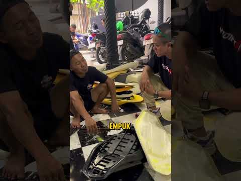 Motor baru tapi jok udah di custom? #pmauto #aerox #aerox155 #yamaha
