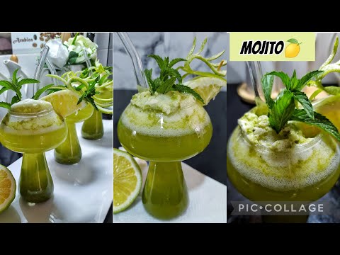 موخيطو منعش🍋 بمقادير مضبوطة يبرد القلب مع سر الرغوة اللذيذة🇩🇿