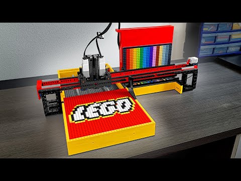 I made an AI LEGO® PixelArt Robot