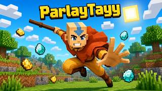 ParlayTayy Builds Massive Pixel Art Room in 39,500 Day Bedrock Minecraft World