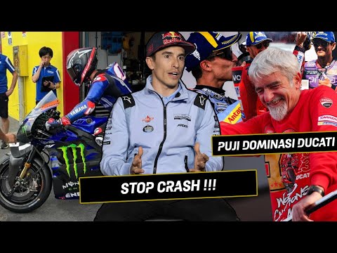 Marquez : Saya Ingin STOP Crash🏁Dall’Igna Puji Dominasi Ducati🏁Yamaha Berusaha Pulihkan Performa🏁