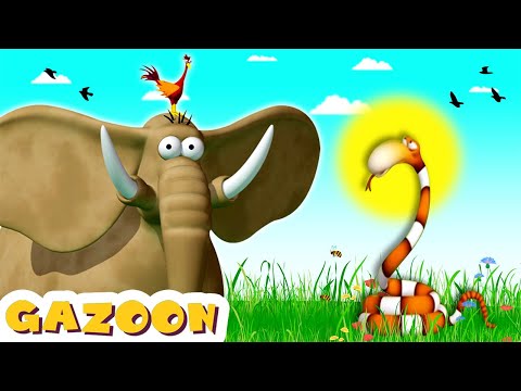 Gazoon - The Snake Gets Lost! 🐍 Funny Animal Cartoon for Kids | HooplaKidz Tv