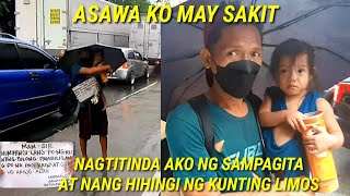 🇵🇭MAG AMANG SAMPAGUITA VENDOR BASANG BASA SA ULAN.