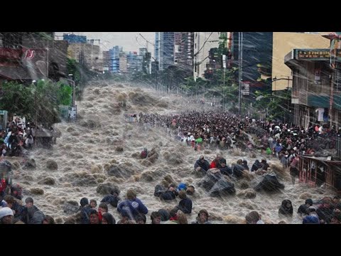 2 minutes ago! The end of the world was caught on camera today! Shocking footage!
