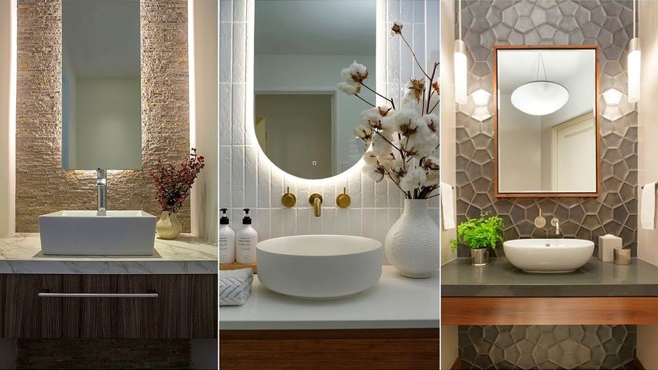 Top100 Small Bathroom Design Ideas 2023 Bathroom Washbasin Ideas| Modern Bathroom tiles design P3